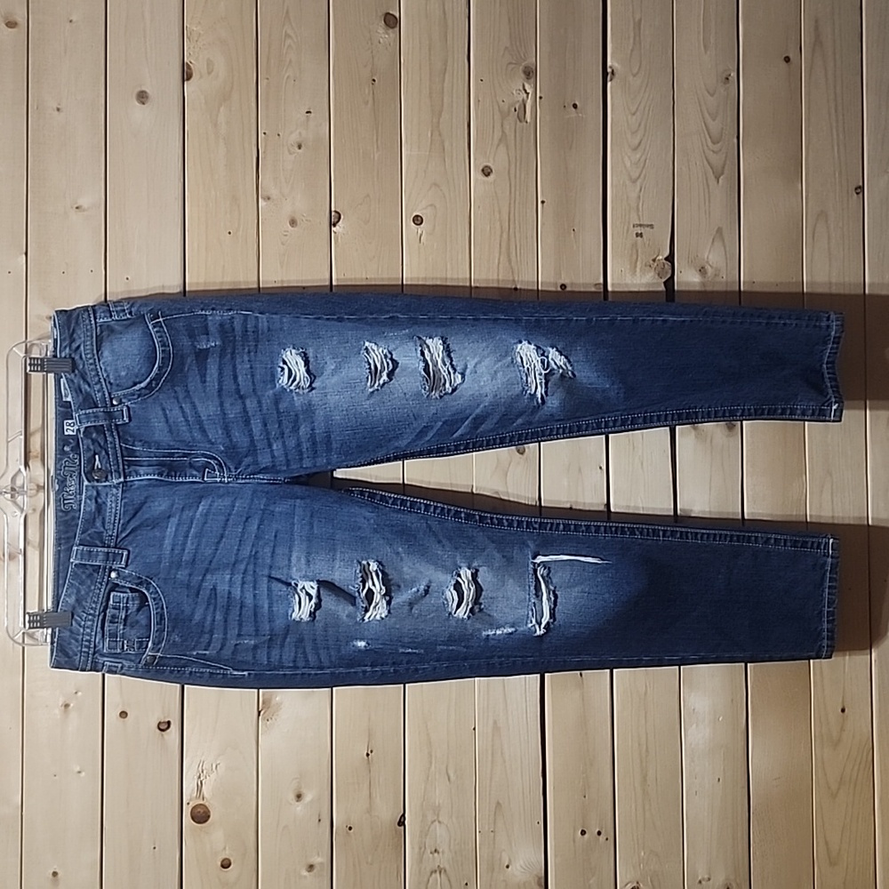 Miss Me Jeans Boyfriend Ankle Women's Size 28 Distressed